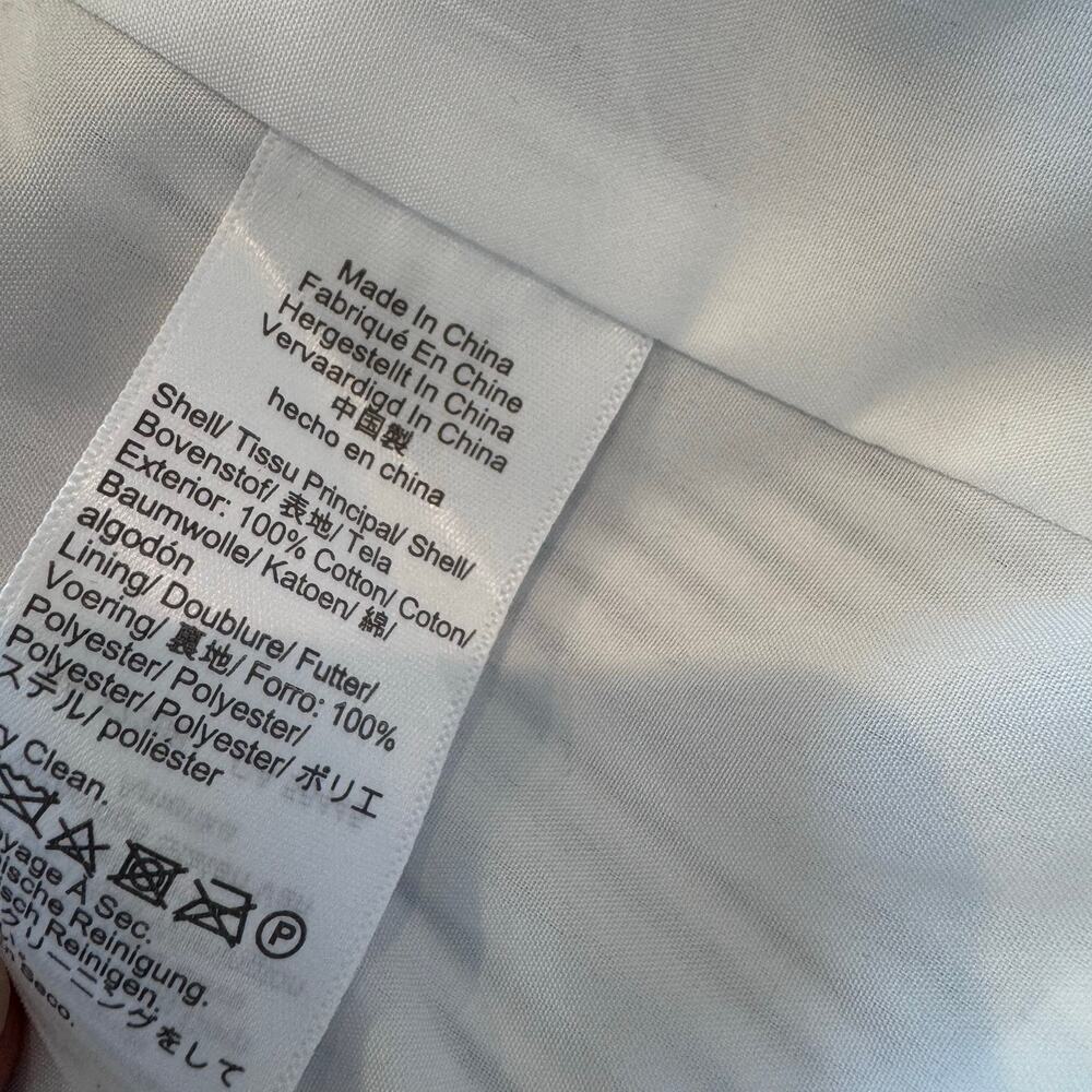 J. Crew Women's Seersucker Schoolboy Blazer Jacket Long Sleeve Size 18 NWOT - Picture 8 of 10